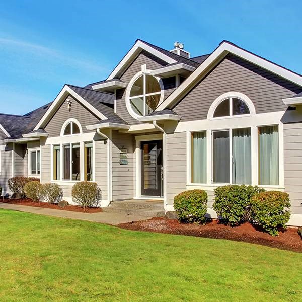 Vinyl siding from our siding contractors