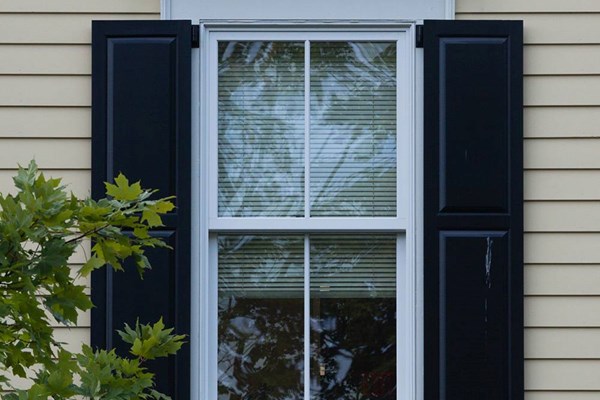 window shown on the side of a home
