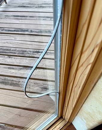 Window caulk
