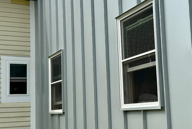 Steel siding