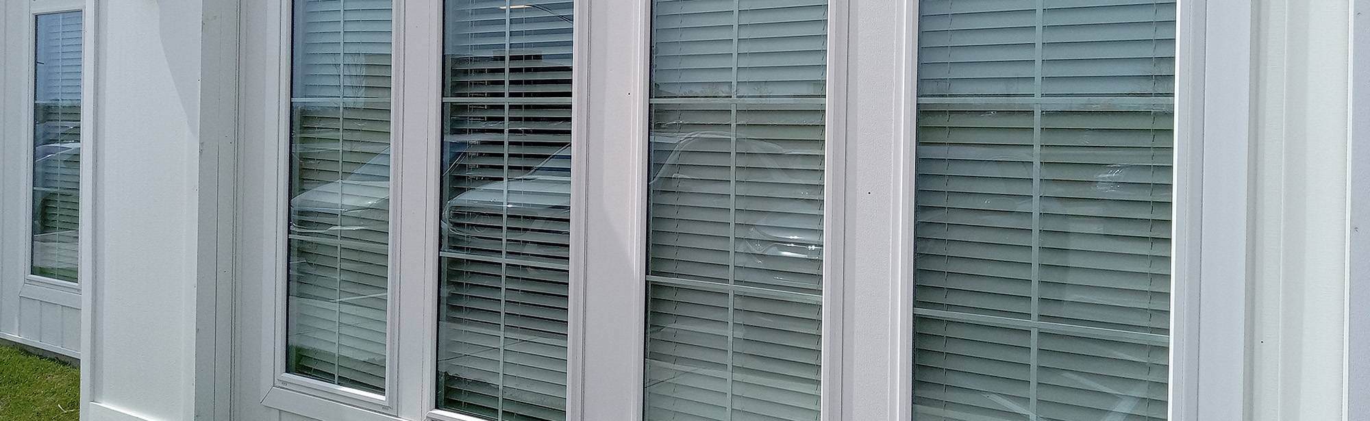 Picture window on a home in Washington