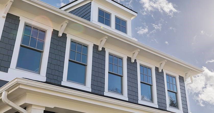 New windows on a Washington home